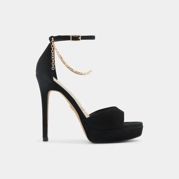 Afumeth Riemchensandale mit Absatz, Stiletto-Plateau