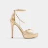 Afumeth Riemchensandale mit Absatz, Stiletto-Plateau