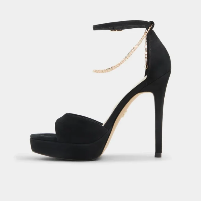 Afumeth Riemchensandale mit Absatz, Stiletto-Plateau