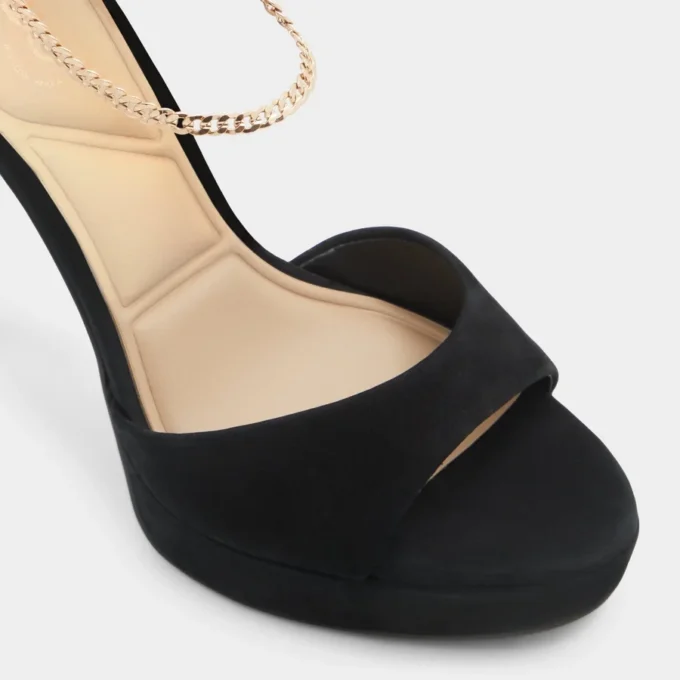 Afumeth Riemchensandale mit Absatz, Stiletto-Plateau