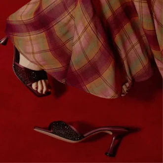 Agatha Pantolette mit Absatz