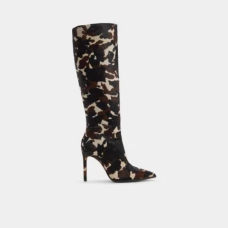 Alabrenda Kniestiefel mit Stilettoabsatz