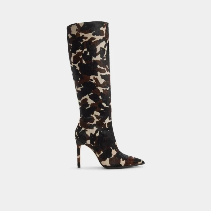 Alabrenda Kniestiefel mit Stilettoabsatz