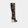 Alabrenda Kniestiefel mit Stilettoabsatz