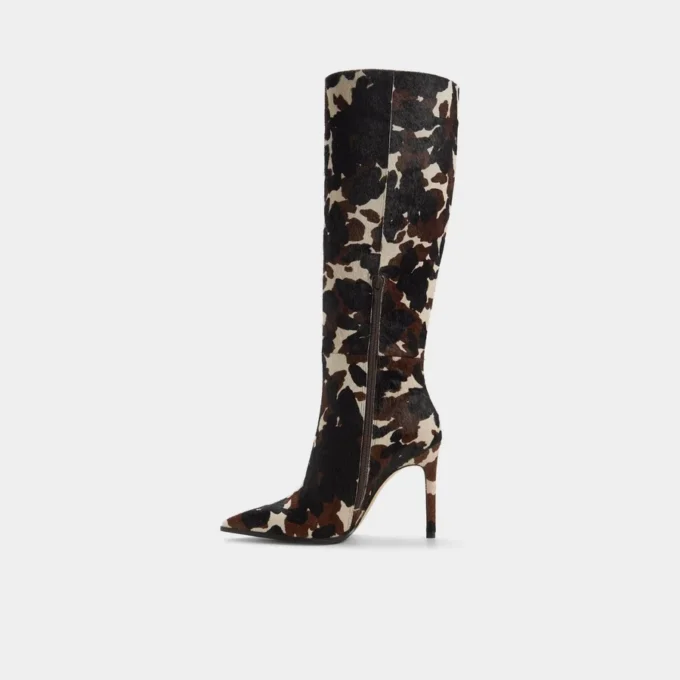 Alabrenda Kniestiefel mit Stilettoabsatz