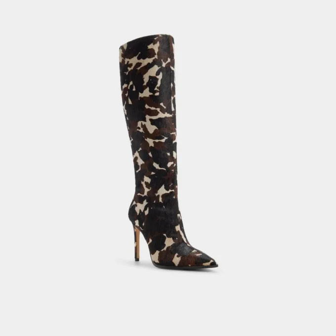Alabrenda Kniestiefel mit Stilettoabsatz