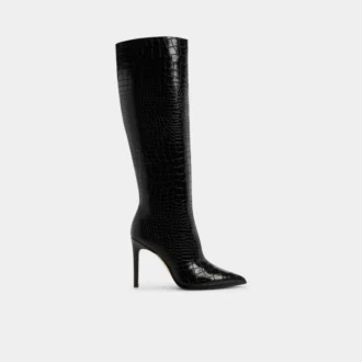 Alabrenda Kniestiefel, Stiletto-Absatz