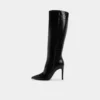 Alabrenda Kniestiefel, Stiletto-Absatz
