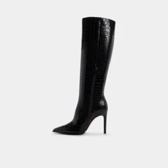 Alabrenda Kniestiefel, Stiletto-Absatz