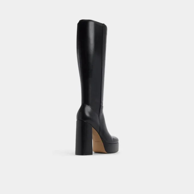 Albie-wc Kniestiefel, Weite Waden