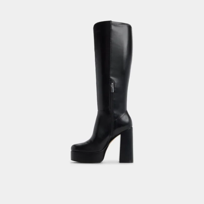 Albie-wc Kniestiefel, Weite Waden