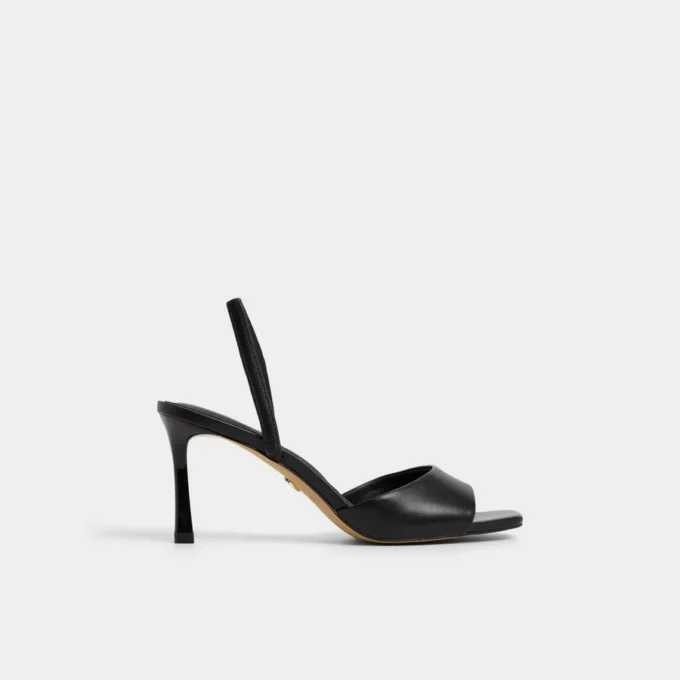 Andya Slingback-Sandale mit Absatz, Stiletto-Absatz Andya Slingback-Sandale mit Absatz, Stiletto-Absatz