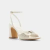 Angelknot Riemchensandale mit Blockabsatz Angelknot Riemchensandale mit Blockabsatz