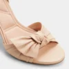 Angelknot Riemchensandale mit Blockabsatz
