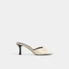 Annaberaen Mule mit Absatz, Kitten-Heel