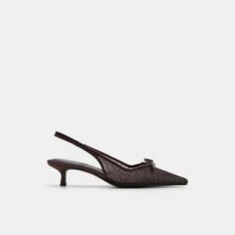 Azaro Slingback-Sandale mit Kitten-Absatz