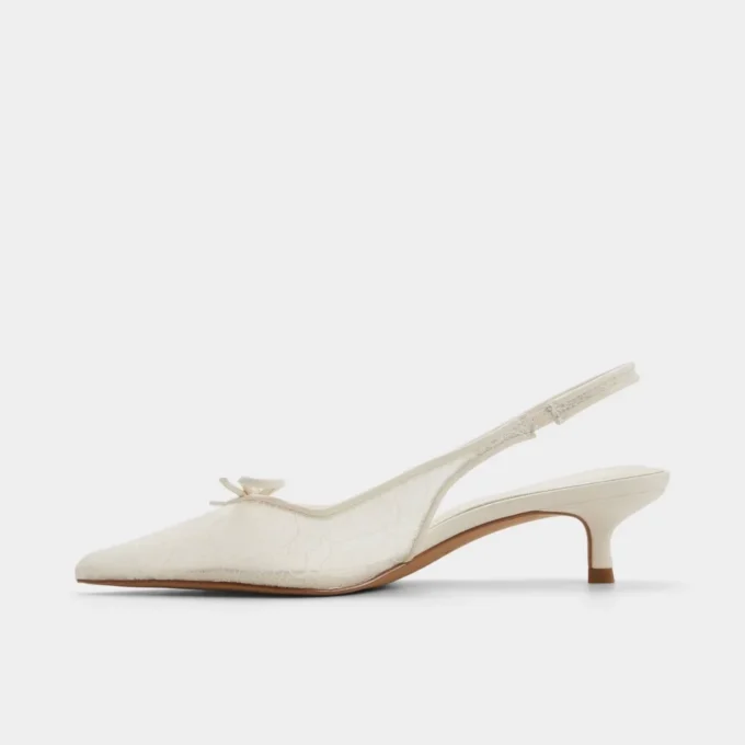 Azaro Slingback-Sandale mit Kitten-Absatz