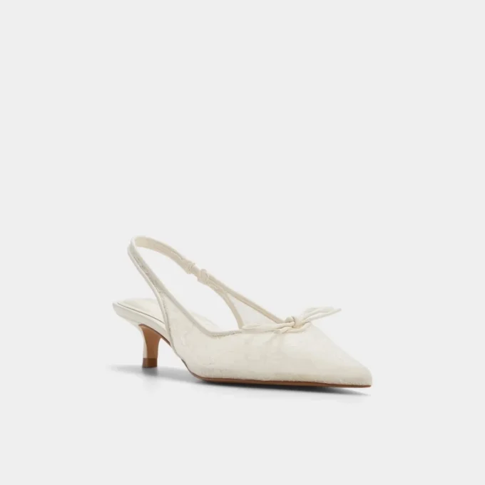 Azaro Slingback-Sandale mit Kitten-Absatz