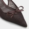 Azaro Slingback-Sandale mit Kitten-Absatz