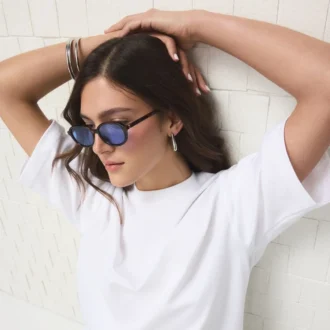 Beellax Ovale Sonnenbrille