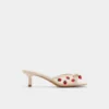 Begoniaa Pantolette mit Absatz, Kitten-Absatz