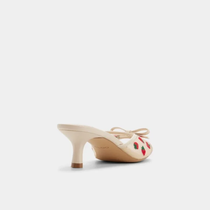 Begoniaa Pantolette mit Absatz, Kitten-Absatz