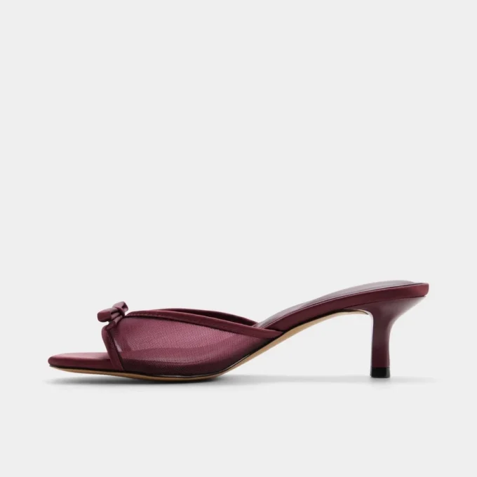Begoniaa Pantolette mit Absatz, Kitten-Absatz