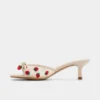 Begoniaa Pantolette mit Absatz, Kitten-Absatz