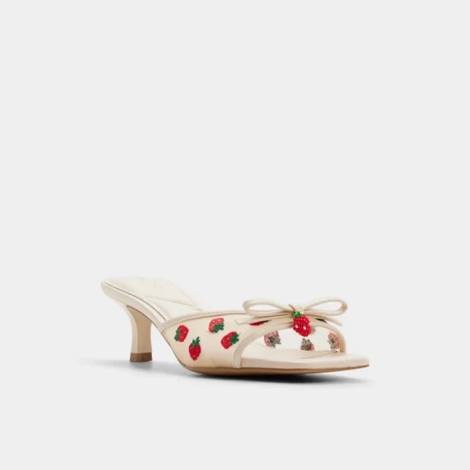 Begoniaa Pantolette mit Absatz, Kitten-Absatz