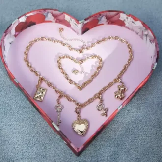 Bemyvalentine Halskette & Armband-Set