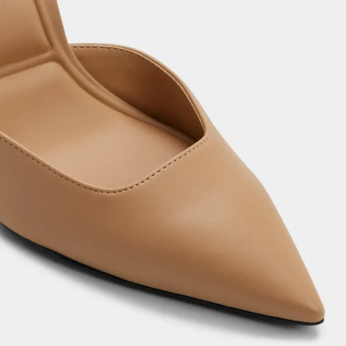 Berolden Slingback-Stiefel mit hohem Absatz, Stiletto-Absatz