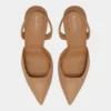 Berolden Slingback-Stiefel mit hohem Absatz, Stiletto-Absatz
