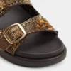 Bohochic-Sandale mit Fußbett, Sandale mit Fußbett