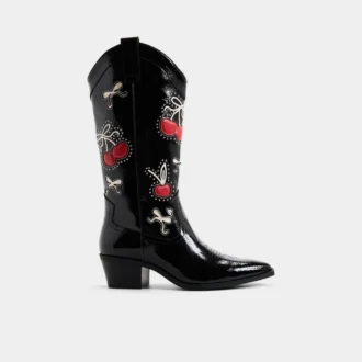 Cherrily Western-Kniehohe Stiefel