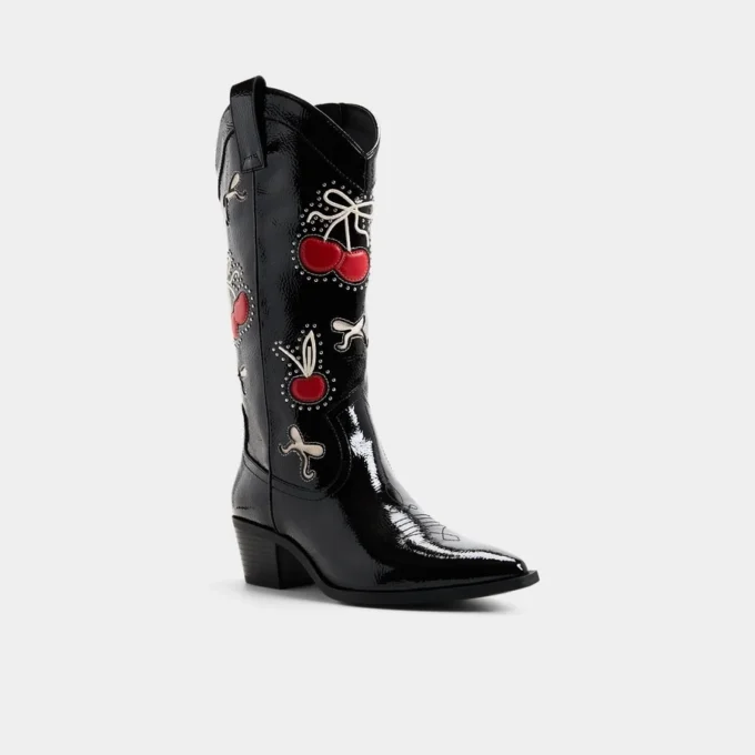 Cherrily Western-Kniehohe Stiefel Cherrily Western-Kniehohe Stiefel
