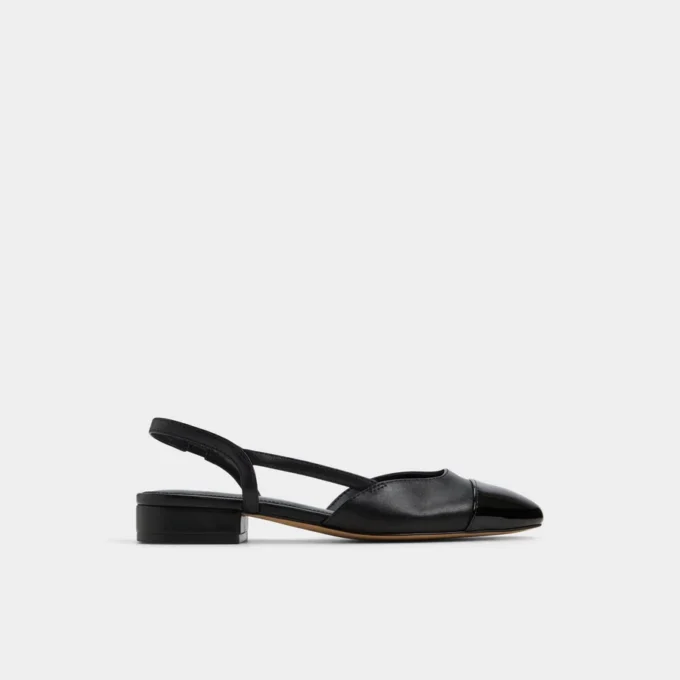 Clementinne Slingback-Ballerina, Blockabsatz Clementinne Slingback-Ballerina, Blockabsatz