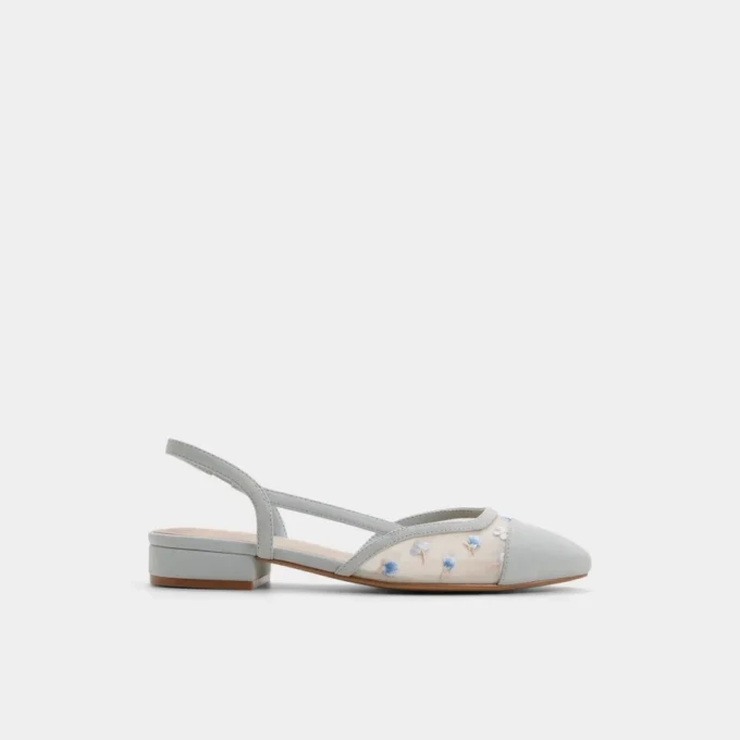 Clementinne Slingback-High-Heel, Blockabsatz
