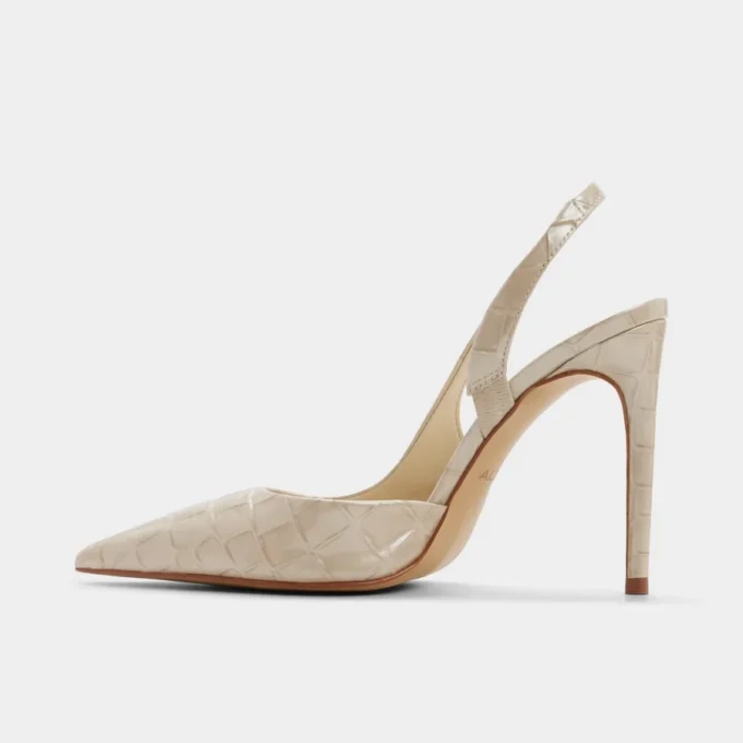 Dorsaysling Slingback-Absatz, Stiletto-Absatz