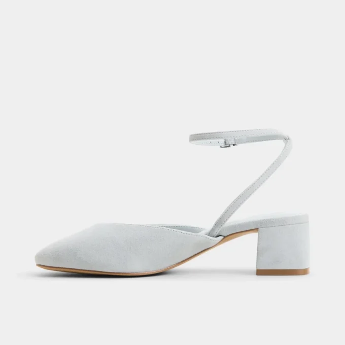 Elianie Riemchen-Pumps, Blockabsatz