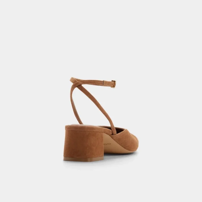 Elianie Riemchen-Pumps, Blockabsatz