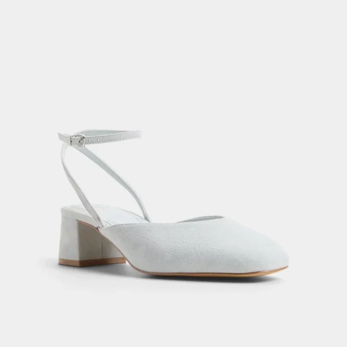 Elianie Riemchen-Pumps, Blockabsatz
