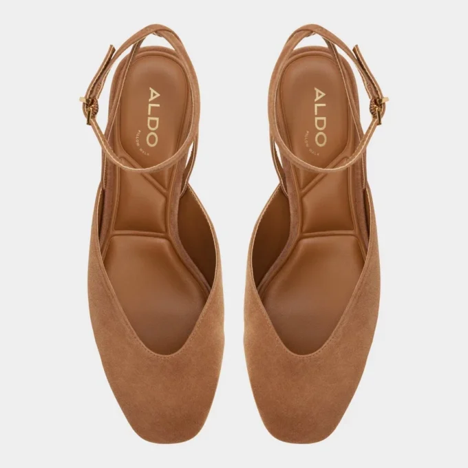 Elianie Riemchen-Pumps, Blockabsatz