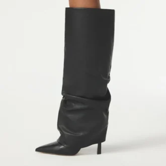 Enalavia Kniestiefel, Stiletto-Absatz