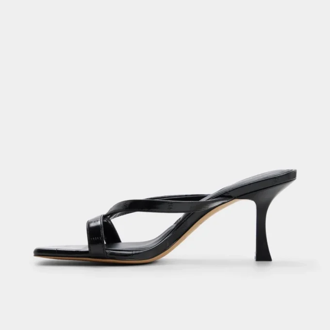 Enalen Pantolette mit Absatz, Stiletto-Absatz