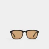Ezraa Rechteckige Sonnenbrille