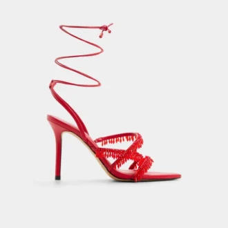 Flaming Riemchensandale mit Absatz, Stilettoabsatz