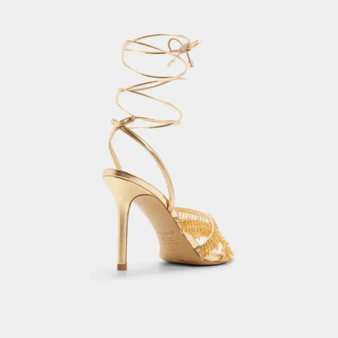 Flaming Riemchensandale mit Absatz, Stilettoabsatz