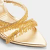 Flaming Riemchensandale mit Absatz, Stilettoabsatz