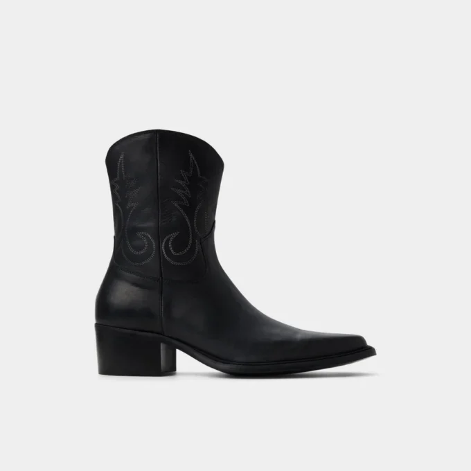Guthrie Stiefeletten, Blockabsatz