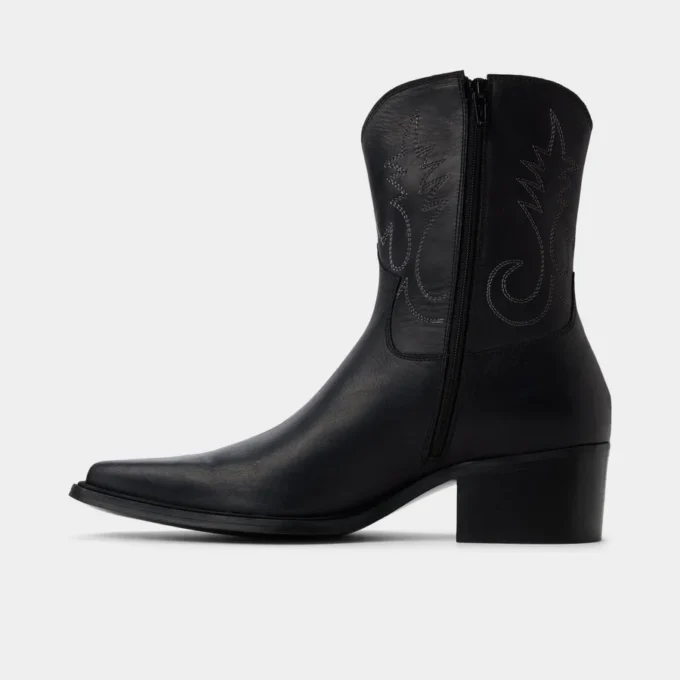 Guthrie Stiefeletten, Blockabsatz